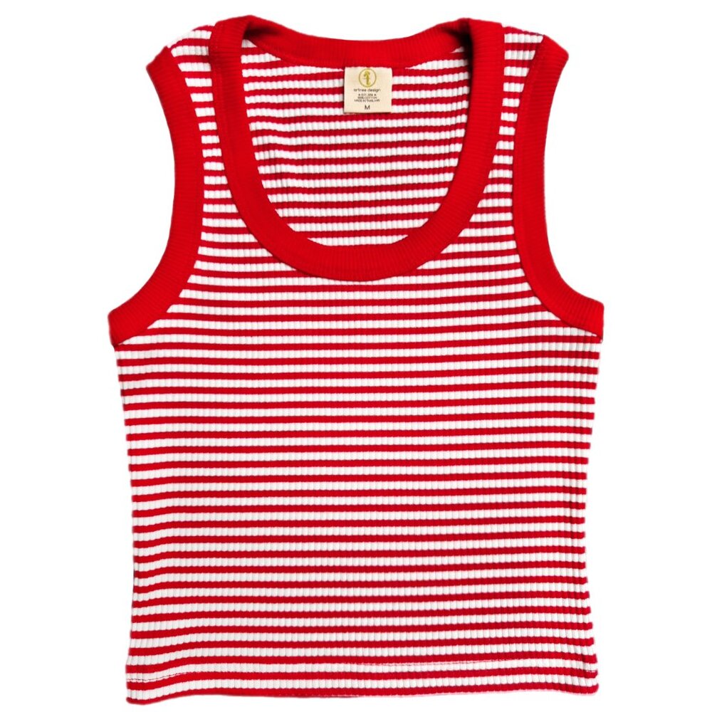 Tank Tops for Women Sleeveless Womens Ribs Red Tank Top Ribbed Fitted